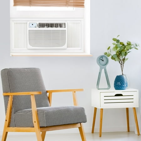 Keystone - 1500 Sq. Ft 25,000 BTU Window Air Conditioner - White
