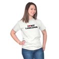 thumbnail image 2 of Dogs Ladies TShirts Tees T For Women Love My Labrador Retriever Heart Dog Parent, 2 of 2