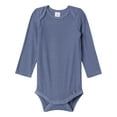 thumbnail image 2 of Modern Moments by Gerber Gender Neutral Super Soft Viscose Long Sleeve Bodysuits, 2-Pack, Sizes Newborn - 12 Months, 2 of 7
