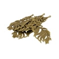 thumbnail image 1 of Colgante de de hoja de de bronce de 6 piezas, proyecto de bricolaje, fabricación de joyas, manualidades Baoblaze Encantos de joyería colgante encontrando, 1 of 6
