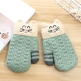 thumbnail image 3 of 4 pares de guantes de invierno para niños y niñas con forro de sherpa, 3 of 5