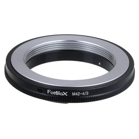 UPC: 0812759010496 | Fotodiox Lens Mount Adapter – M42 Screw Mount SLR Lens to Olympus 4/3 (OM4/3 or 4/3) Mount Mirrorless Camera Adapter to Olympus 4/3 (OM4/3 or 4/3) Mount Mirrorless Camera Body