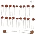 thumbnail image 4 of Thinsony 300Pcs Plastic Ceramic Capacitor Electricity Storage Capacitors Accessories, 4 of 6