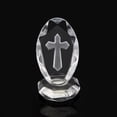 thumbnail image 3 of nipocaio Décoration Croix en Cristal Cadeau de Mariage, 3 of 5
