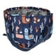 thumbnail image 3 of Lavabo De Baño Plegable Para Remojo De Pies, Home Foot SPA 21L Cubo De Almacenamiento Lavabo De Baño De Pies Plegable Plegable Multifuncional Con Asas Para Viajes Camping Cergrey Azul oscuro, 3 of 8
