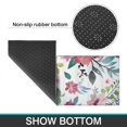 thumbnail image 6 of Pioneer Flower Floral Print Pattern Kitchen Rugs Sets Of 2,Anti Fatigue Kitchen Mat Rugs Non Slip Washable,Decorative Kitchen Floor Mats for Kitchen,Sink,Laundry,17"x30"+17"x47", 6 of 7
