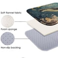 thumbnail image 5 of Whale 1149 Non-Slip Memory Foam Bath Rug: Absorbent, Quick-Dry, Machine Washable, Soft & Comfortable - M, 5 of 7