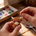 thumbnail image 4 of Eqslft 1PC Tiny 3D Beaded Animal DIY Kit, Beads for Crafts, Handmade Bead Art Mosaic Set, Stress Relief Creative DIY Decoration Gifts with Instructions, 4 of 5
