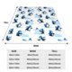 thumbnail image 3 of Balery Penguin Winter Fun Manta de Felpa Suave y Acogedora – Cobija de Franela Aterciopelada para Cama, Lavable y Cálida para Sofá, Mascotas, Transpirable-40"x30", 3 of 7