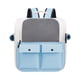 thumbnail image 4 of Mochila transportadora para gatos, bolsa de transporte, cómoda, ventilada, plegable y portátil. azul, 4 of 9