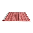 thumbnail image 2 of Ahgly Company Machine Washable Indoor Rectangle Abstract Red Modern Area Rugs, 5' x 7', 2 of 4