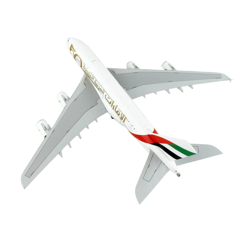 Gemini 1/200 エミレーツ航空 A380-800 UAE建国50周年 Airbus A380-800 Commercial Aircraft 