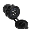 thumbnail image 3 of Poder Dual Del Zócalo Del Cargador USB De La Aleación De Aluminio 5V/4.8A Para El Coche 12/24V, 3 of 7