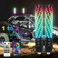 thumbnail image 2 of Colorful Ambient Firecracker, LED Whip Light with App & Remote Control, 2 of 8