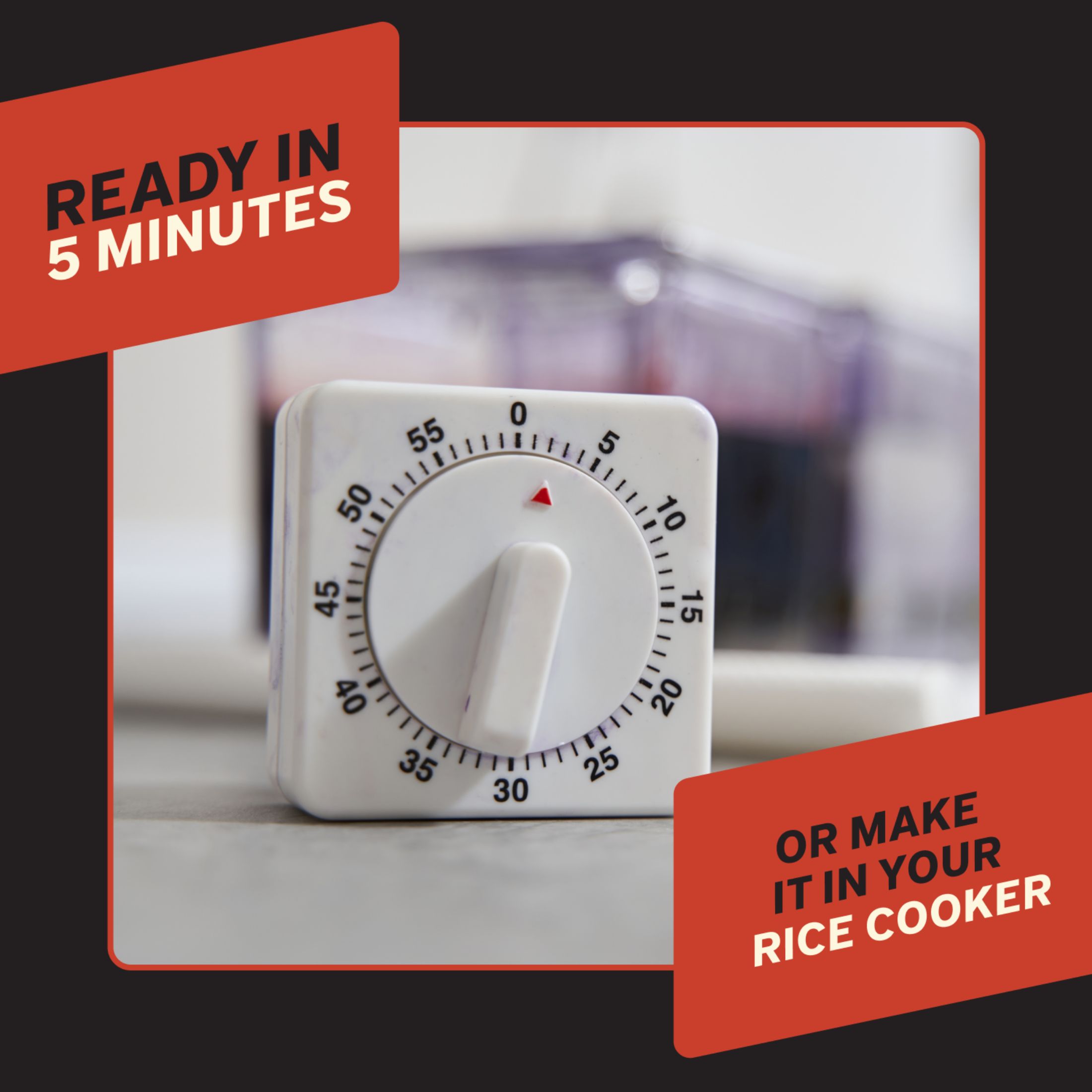 It’s That Simple Chili-Infused Rice Blend from It's Skinny, 50% Less Carbs, Certified Gluten-Free, Non-GMO & Vegan, Cooks in 5 Minutes – 5.29 oz (Pack of 6)