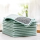 thumbnail image 1 of Estropajo de Microfibra de Doble Cara | Quitamanchas Absorbente | Tela Verde Suave y Lado Gris Texturizado | Paño Multiusos para Lavar Platos de Cocina | para Coches, Muebles y Baños, 1 of 6