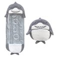 thumbnail image 1 of Saco de dormir de dibujos animados para niños y niñas, saco de dormir perezoso, almohada de muñeca de felpa, sacos de dormir de animales cálidos para regalo de Navidad, 1 of 4