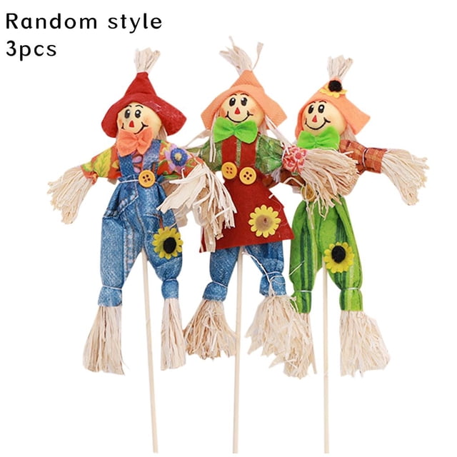 Matsuzay 3pcs Decoraciones Halloween Aterrador Adorno Animado Colgando Calabaza Propiedad Kits de decoración para fiestas