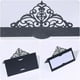 thumbnail image 4 of 80 tarjetas de mesa de encaje negras para bodas, ideales para decorar mesas en cumpleaños, fiestas y recepciones., 4 of 7