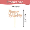thumbnail image 2 of ziyahi Joyeux Anniversaire, Petit cake topper, 2 of 9