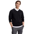 thumbnail image 1 of Jersey Tommy Hilfiger con cuello en V para hombre, colección 2024, negro, XXL, 1 of 4