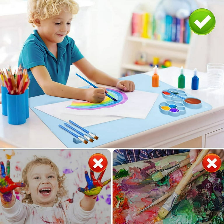 Silicone Craft Mat 24X16inch Silicone Painting Mat Non-Stick