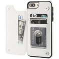 thumbnail image 1 of Funda Retro de cuero con tarjetero para iPhone, carcasa con tapa para 14, 13, 12, 11 Pro Max, Mini billetera, XR, X, XS Max, 8, 7, 6S, 6 Plus, 5S, SE3, 2022, 2020 Fivean unisex, 1 of 2