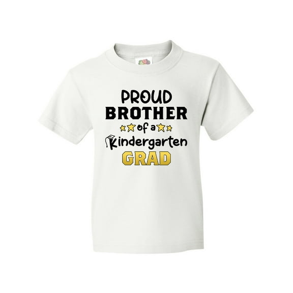 Inktastic Proud Brother of a Kindergarten Grad Youth T-Shirt