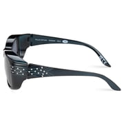Polar Optics Unisex Rectangle Fits Over Sunglasses Teal