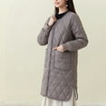 thumbnail image 6 of Clearance Sales Warm Pocket Coat Turn Down Collar Long Jacket Winter Down Parkas on Clearance, 6 of 9