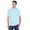 Ice Blue, variant on UltraClub Men's Cool & Dry Sport Performance Interlock T-Shirt L SAND