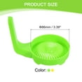 thumbnail image 2 of Uxcell 4 Pack Sprouting Lids 86mm Wide Mouth Canning Jar Lid, Yellow/Green, 2 of 6