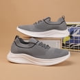 thumbnail image 4 of Mepaouo Mens Slip on Sneakers Loafers Sock Walking Athletic Fashion Casual Shoes with Memory Foam, 4 of 8