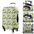 thumbnail image 5 of Yellow Lemon Fruit Slices White Pattern Luggage Cover Fashion Suitcase Cover Baggage Covers Fit 25-28 Inch Luggage (Go Travel), 5 of 5