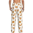 thumbnail image 2 of Bixox Men's Squirrel Playing Patterned Pajama Pants with Pockets Lounge Clothes for Home, 2 of 5