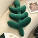 thumbnail image 4 of Almohada decorativa BLESIY en forma de hoja de planta rellena para interiores decoración de habitación, 4 of 8
