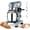 White, variant on EastVita Commercial Food Mixer 20Qt Stainless Steel Bowl 1100W Heavy Duty Mixer With Dough Hook Beater Whisk 3 Adjustable Speeds Perfect For Bakery Pizzeria And Restaurant Use