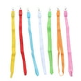 thumbnail image 1 of SHISUYAN 7pcs LED Light Up Holder Lanyards Keychain Holder Keyring Neck Straps for Students Office Workers (Mixed Colors), 1 of 8