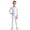 White, variant on Rswnyirn Kids Girls Boys One-piece Gymnastics Full Body Jumpsuit Unitard Sport Athletic Leotard White 7-8