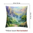 thumbnail image 4 of nygtbtfer Magic Path Mountain Plant deep Forest Tree Pillow Covers Pillowcases Home Decor Bed Couch Sofa Office Living Room Cushion White, 4 of 7