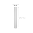 thumbnail image 2 of OUNONA 6Pcs White Foam Columns for Floral Design High Density Polystyrene Rods for Decorative Projects, 2 of 8
