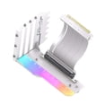 thumbnail image 2 of MERIGLARE Graphics Card Holder Bracket Vertical Motherboard Accessory GPU Holder Brace White with Light, 2 of 9