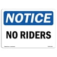 thumbnail image 1 of SignMission OS-NS-A-1218-L-14781 12 x 18 Po Panneau de Signalisation OSHA - Pas de Cavaliers, 1 of 1