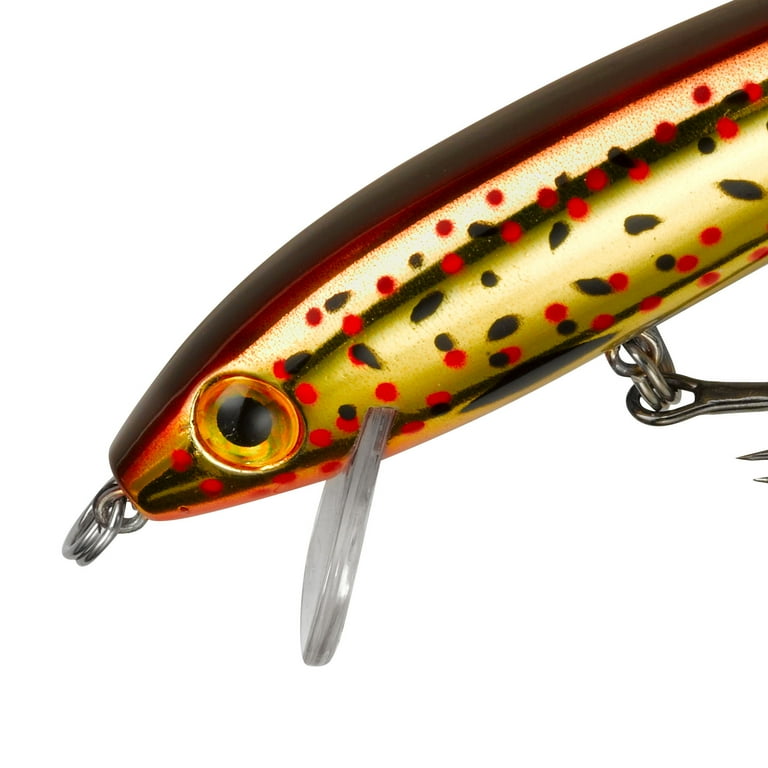 Rebel Track Down Minnow Slick Slow Sinking Slick Brown Trout Rebel Track Down Minnow Slick Slow Sinking Slick Brown Trout