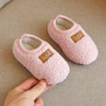 thumbnail image 6 of mgoYE Baby Slippers 12-18 Months Boys Girls with Soft Lining Non Slip Gripper Slipper Socks Toddler First Walker Crib Shoes|Pink 7, 6 of 6