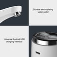 thumbnail image 3 of Bomba Agua Botella Cuantitativa Recargable Inteligente Sin Ruido con Cable USB Ideal Para Hogar Oficina o Uso Exterior Color Blanco, 3 of 5