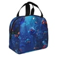 thumbnail image 2 of Balery Deep Sea Glowing Fishes Bolsa de Almuerzo Aislada – Caja de Almuerzo con Papel de Aluminio Grueso, Mantiene la Comida Fresca por 4 Horas, 2 of 8