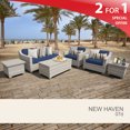 thumbnail image 2 of New Haven 7 Piece Outdoor Wicker Patio Furniture Set 07d, 2 of 7