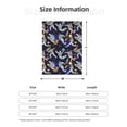 thumbnail image 4 of Throw Blanket for Couch Sofa and Bed, Astronauts in sport Super Soft Plush Throw Blanket, Fuzzy Cuteness Comfy Warm Washable Flannel Blanket & Throws for All Season 60"x50", 4 of 5