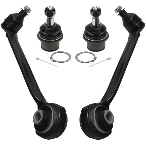Detroit Axle - RWD Front Lower Control Arms Kit for 2006-2019 Dodge Charger Challenger Magnum 2005-2014 Chrysler 300, Lower Control Arms w/ Ball Joints Lower Non-Adjustable Ball Joints Replacement